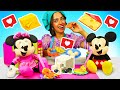 Игрушки Микки Маус и еда из Плей До – Готовлю игрушкам макароны с сыром 🧀😍 Видео для детей