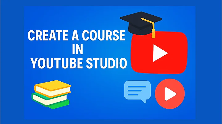 🎓 Create a Course in YouTube Studio – New Feature 2025!