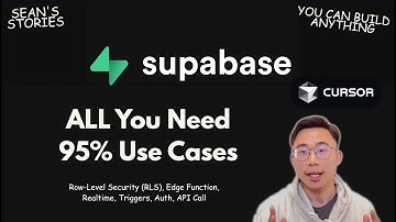 You Can Learn 95% Supabase Use Cases Like A Pro | Realtime, EdgeFunction, RowLevel Security, Auth