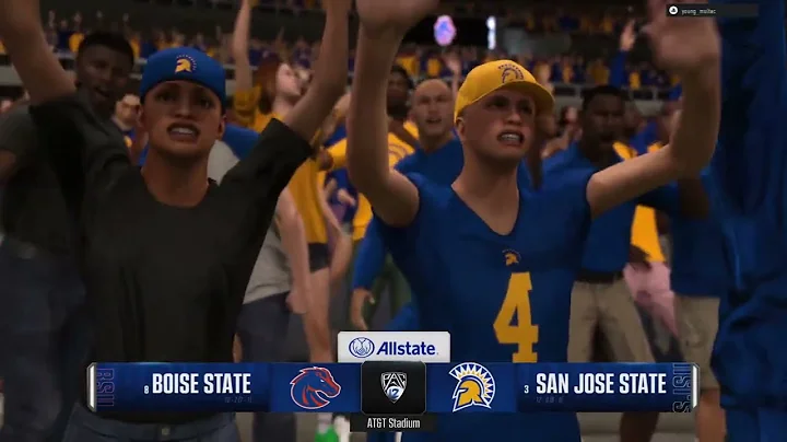 CFB25 dynasty with San Jose State S10 Conference championship Vs Boise State (youngmultac)!