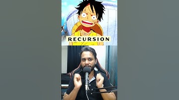 This is how I mastered recursion #3289 #techdose #recurison #shorts #learn #shorts