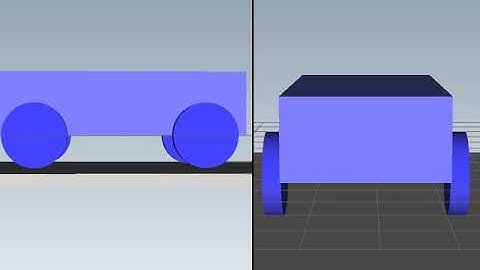 AMESIM hydraulic simulation animation (before optimization)