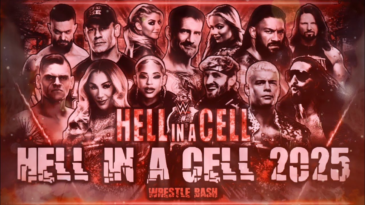 WWE Hell in a Cell 2025 Match Card Predictions