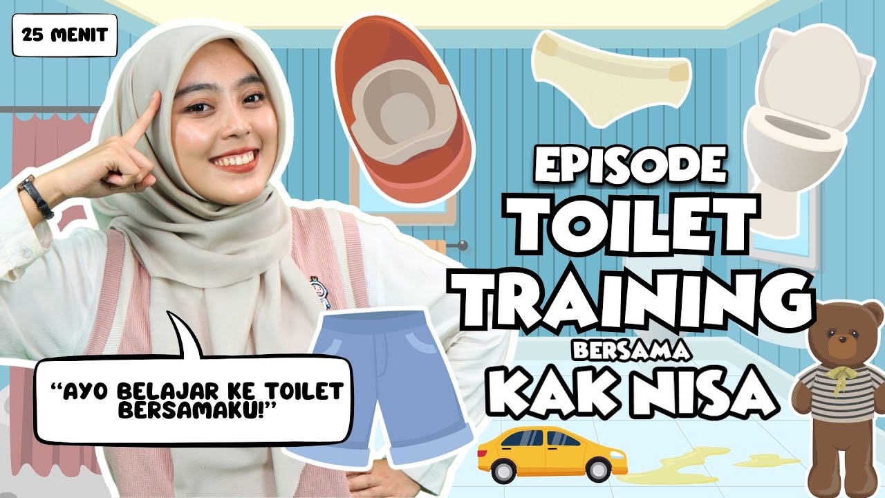 Belajar Bermain Episode Toilet Training Untuk Balita - Belajar Kata, Lagu Interaktif