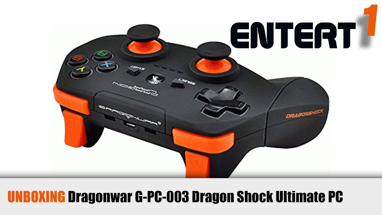 Unboxing: Dragonwar G-PC-003 Dragon Shock Ultimate PC Wireless Controller - YouTube