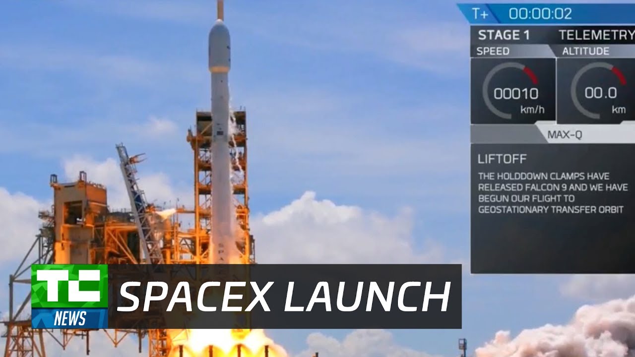 SpaceX successfully launches reused Falcon 9 rocket - YouTube