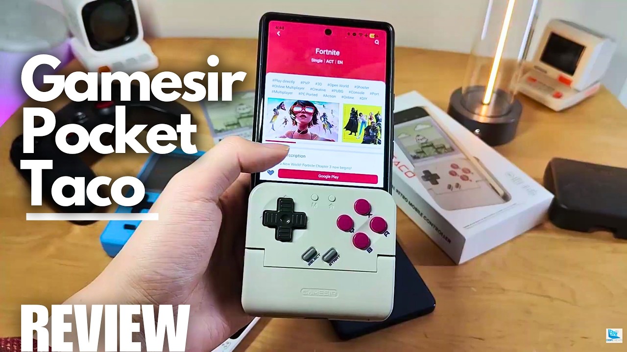 REVIEW: Gamesir Pocket Taco - Awesome "GameBoy" Mini Phone Controller (Handheld Gamepad)