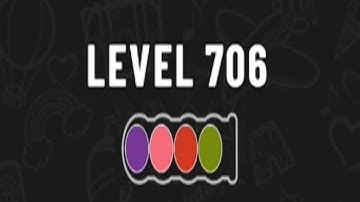Ball Sort Puzzle Level 706