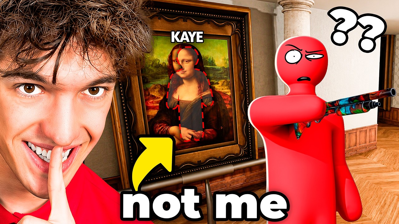 I Hired an ARTIST in Meccha Chameleon Hide & Seek!