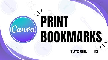 how to print bookmarks from canva