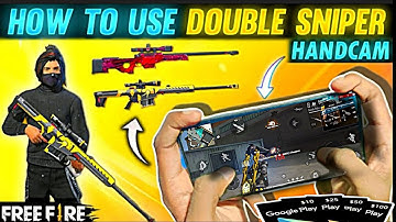 How to use double sniper - Total explanation || Double AWM kese chalane bina reloading || Hritik yt