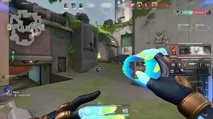 Neon gets a FULL ACE with JUST HER ULTIMATE !!  (Raw Clip) | Valorant