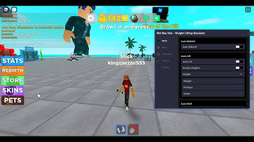 Weight lifting simulator script(auto farm,auto rebirth and more