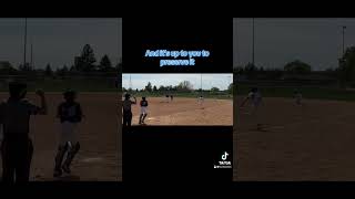 Preserving the no-no for our Pitcher. #baseball #nohitter #fyp #fypシ #defense