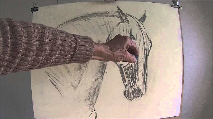 Painting horses - the blocking in method - with Ch...