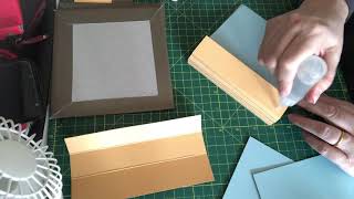 A quick and easy way to make a 6 x6 memory book.