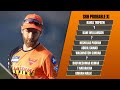 Where will Williamson bat for SRH?