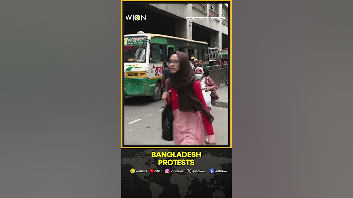 Bangladesh Protest: Political Protests Paralyse The Country's Daily Life | WION Shorts