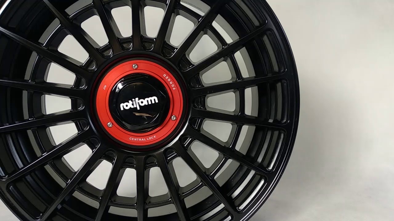 Rotiform Plate Rotiform LAS-R Custom Center Plates - YouTube