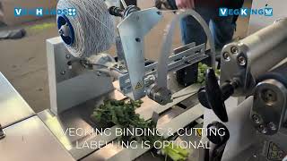 VegKing Parsley Processing : binding & cutting