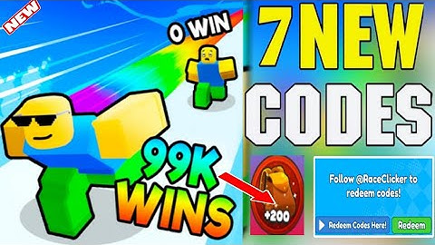 ⚡NEW UPDATE ✅ LATEST WORKING 🔥 CODES - RACE CLICKER  ROBLOX CODES - CODES FOR RACE CLICKER  2025