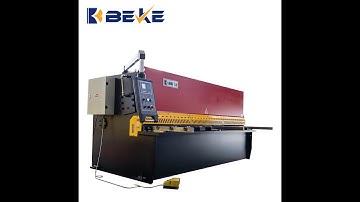 E21S system operation demo/manual for new users of swing beam shearing machine