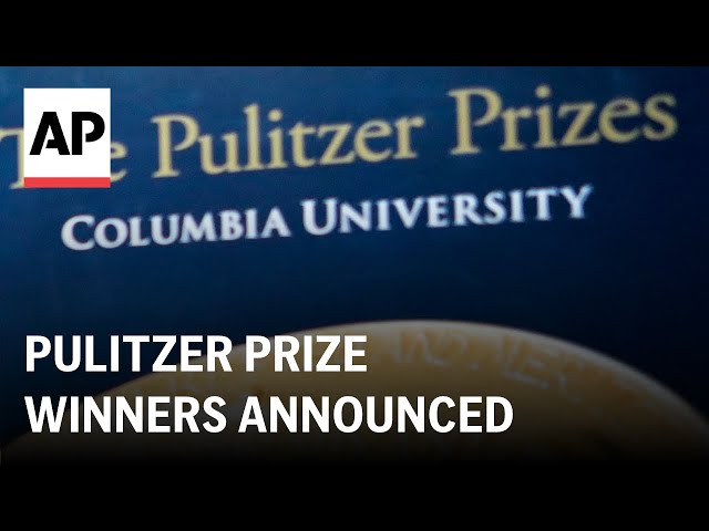 Pulitzer Prize: Watch as board announces winners for excellence in journalism, arts