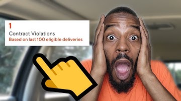 Doordash Driver 🚪🏃🏿‍♂️🚗 Gets CONTRACT VIOLATION😲