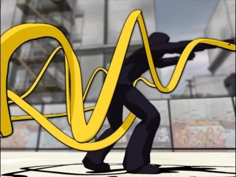 Urban Ninja Graffiti. TV titles. Free Running Parkour Capoeira Oldschool Hiphop House | Moko3D