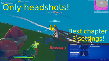"Hills🗻"But its linear settings with aimbot!Plus best controller settings for aim(ft.chapter 3)
