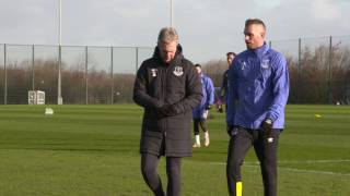 Schneiderlin And Lookman In Training