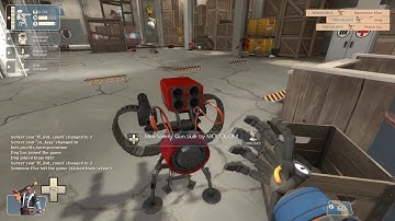 TF2: Level 3 Mini-Sentry (with sv_cheats)