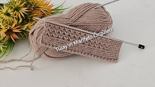 Kolay Örgü Modeli Yelek Hırka Süveter Atkı Bere