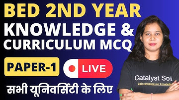 Bed 2nd Year Class 2024 | Knowledge and curriculum 2024 | bed Second year classes|