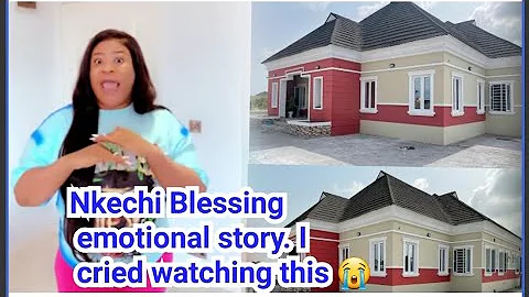 " I had only 100k when I saw the land"- Nkechi Blessing emotional house project story.