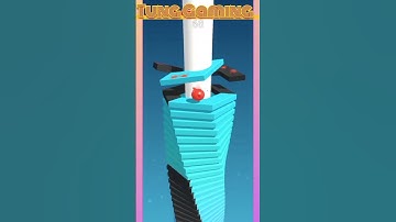 The stack ball gaming level -32 #stackball3dlive #games #stackballsolution #ballgames #shortsfeed