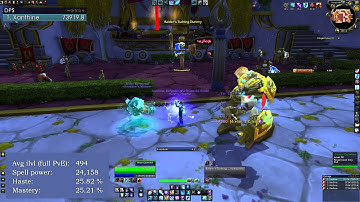 Mists of Pandaria (Patch 5.2) - Frost Mage DPS test on raider