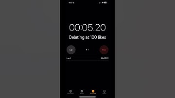Deleting the timer at 100 likes (ignore the spam notifications)