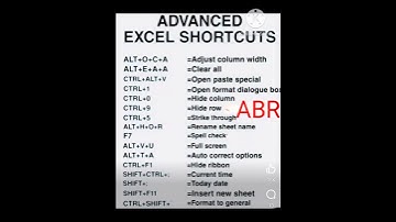 Excel useful shortcuts #viralshorts #shorts #shortcut #ABR #trending #Excel #tips #knowledge #foryou
