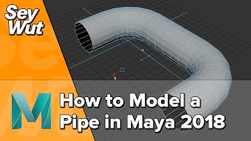 How to Model a Steel Pipe in Maya 2018
