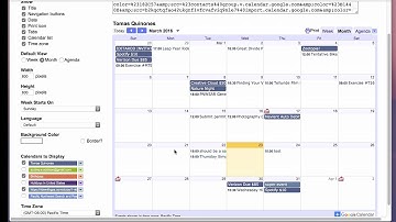 Multiple Calendars Embedded