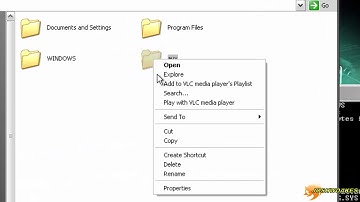 JW-ICT: Forbidden folders in Windows XP