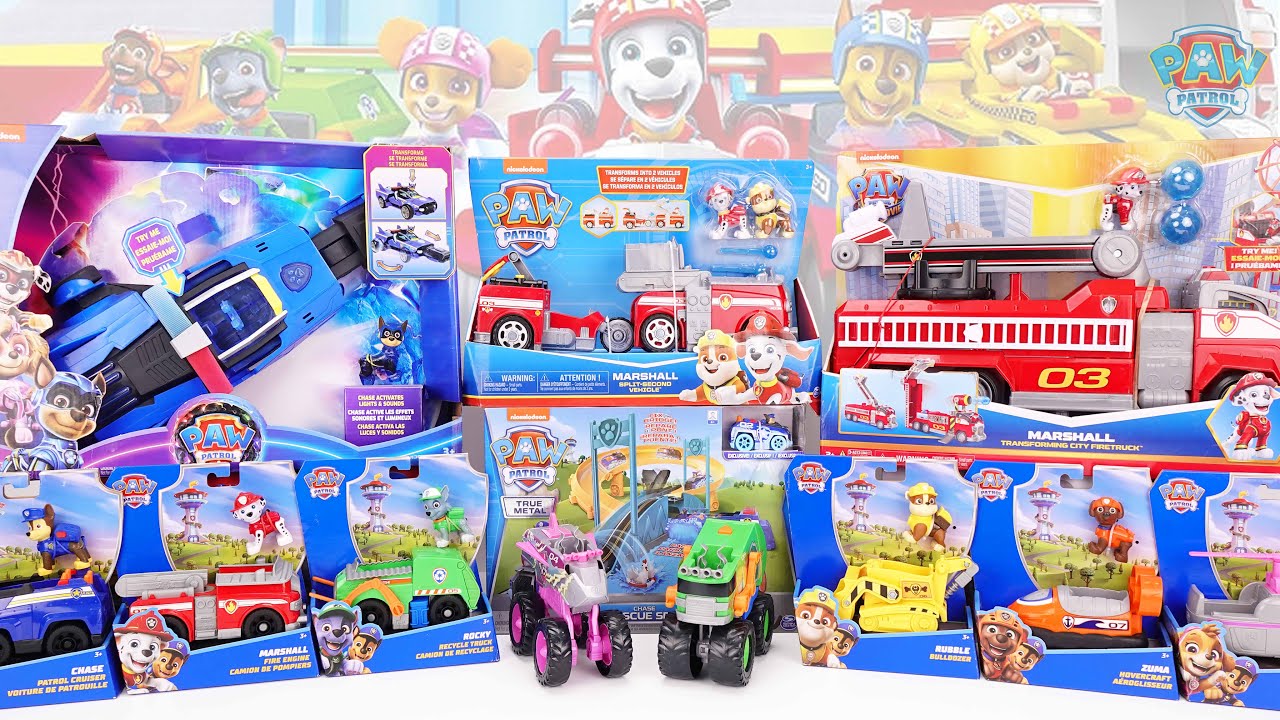 20 Minutes Satisfying with Unboxing | Super cool Paw Patrol toys: Fire and Rescue ASMR | Review Toys