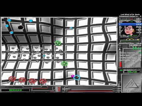 Lost Mind of Dr. Brain Speedrun - Dreamland Genius Level in 1:47 [Former World Record]
