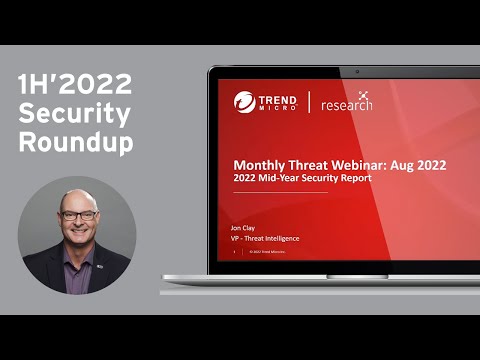 Watch Jon Clay, VP of Threat Intelligence, take you through the 2022 Midyear Roundup Report and what organizations should expect to defend themselves against cyber threats better.