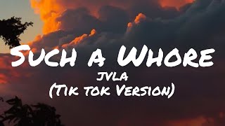 JVLA - Such a Whore (Potato Remix) (TikTok Version) (Lyrics) | Slowed When The Beat Drops Resimi