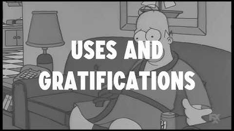 USES & GRATIFICATION THEORY