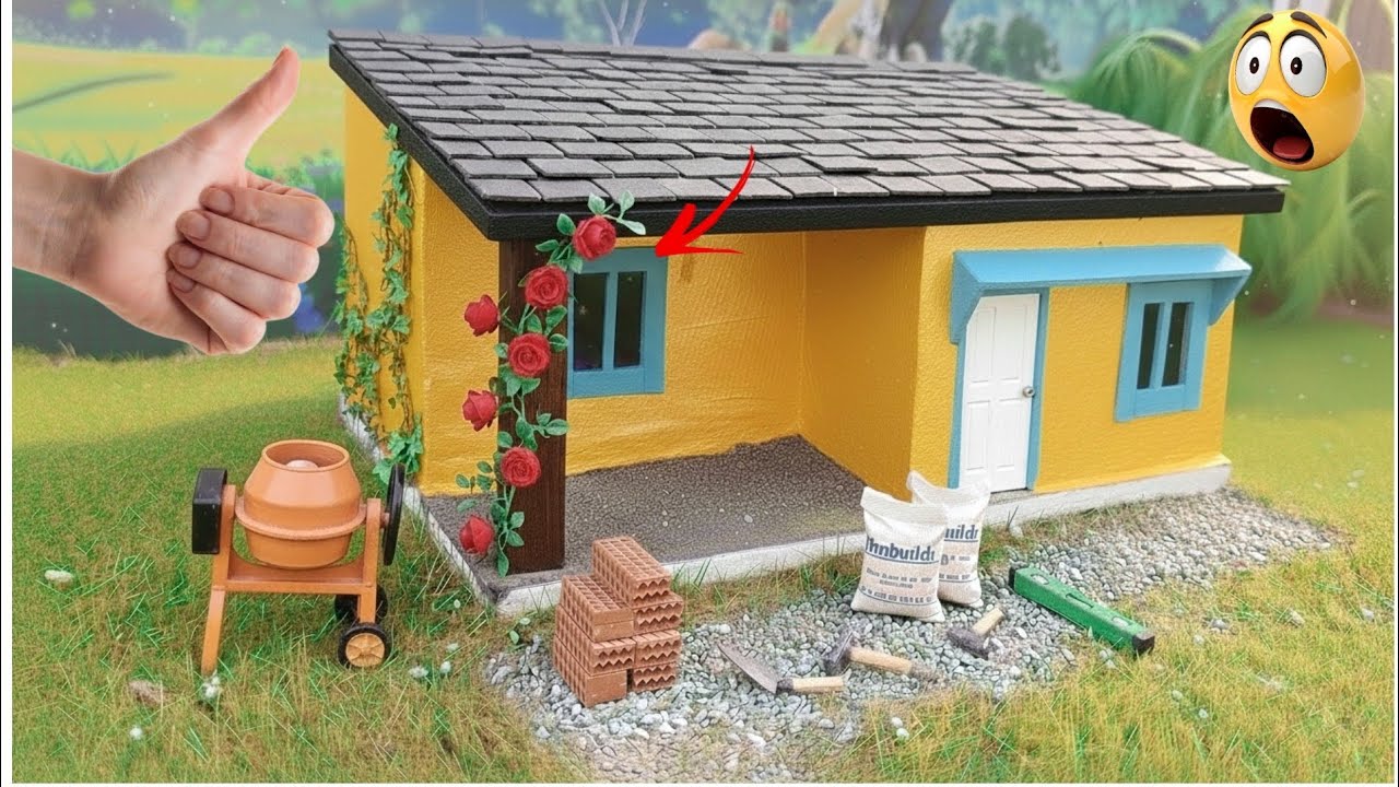 Is this a Real House or a Toy? 😱 | Ultimate Miniature Build | क्या यह असली घर है या खिलौना?  |
