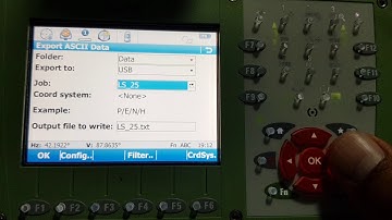 how to export data to total station leica ts11 viva   learning total station leica  ts11 viva