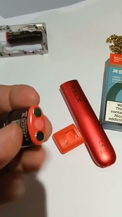 E-Cigarette New Refill Juice | RELX Vape Fresh red flavor Pod (Part 10 video clip)